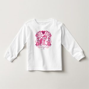 Pinkie Pie Floral Design Toddler T-shirt