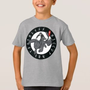 Hiccup And Toothless Runic Icon T-Shirt
