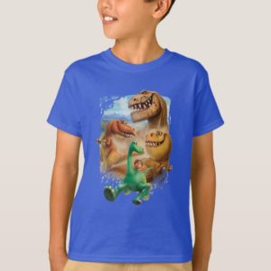 Arlo, Spot, and Ranchers In Forest T-Shirt