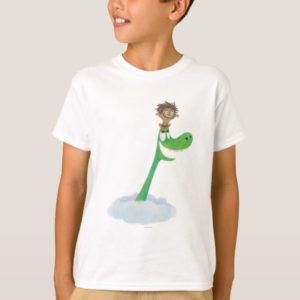 Drawing of Spot And Arlo In Clouds T-Shirt