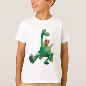 Spot And Arlo Walking Through Forest T-Shirt