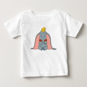 Dumbo Sitting Playfully Baby T-Shirt