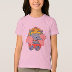 Dumbo sitting in his trolley T-Shirt