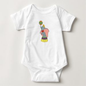Dumbo's Jumbo Jr. Spinning a Ball Baby Bodysuit