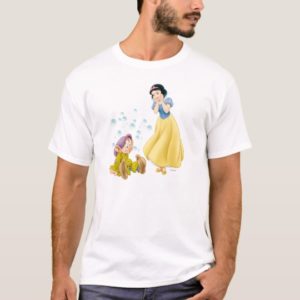 Snow White and Dopey Bubbles T-Shirt