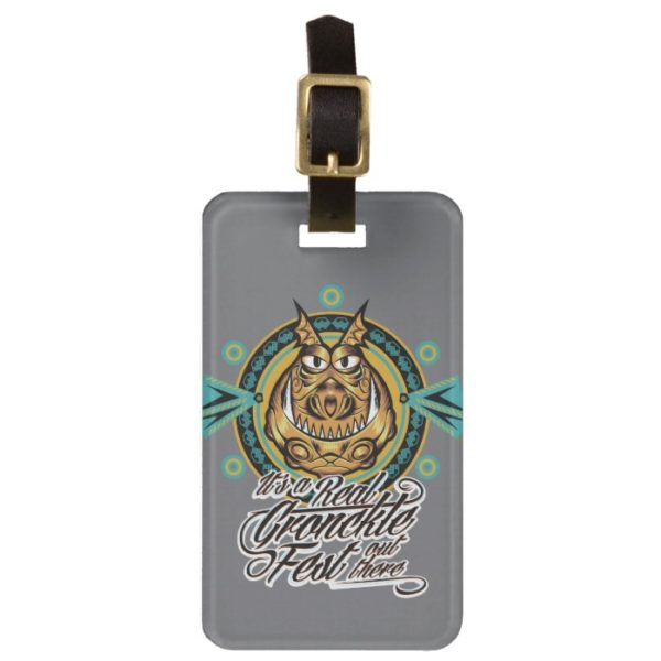 "It's a real Gronkle Fest out there" Tribal Emblem Bag Tag