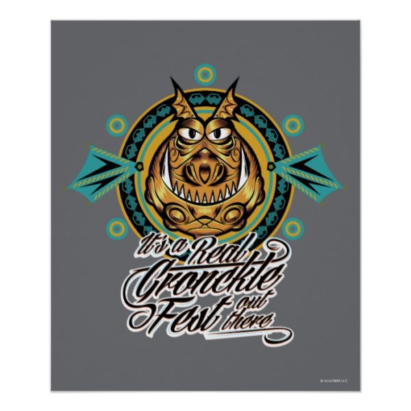 "It's a real Gronkle Fest out there" Tribal Emblem Poster