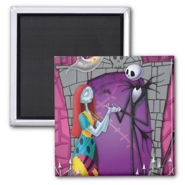 Jack and Sally Holding Hands Magnet
