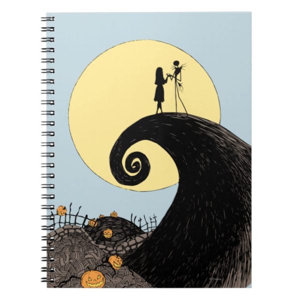 Jack and Sally | Moon Silhouette Notebook