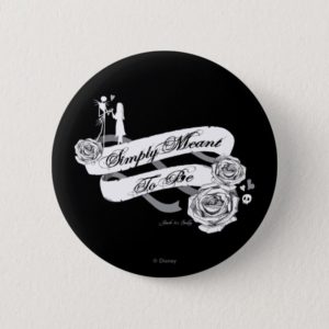 Jack and Sally - Simply Meant To Be Button