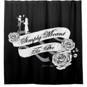 Jack and Sally - Simply Meant To Be Shower Curtain