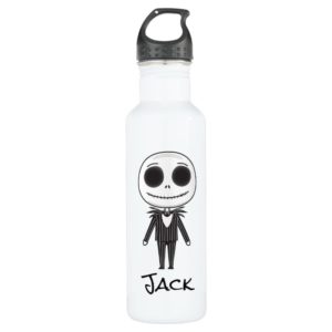 Jack Skellington Emoji Water Bottle