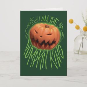 Jack Skellington | I Am The Pumpkin King Holiday Card
