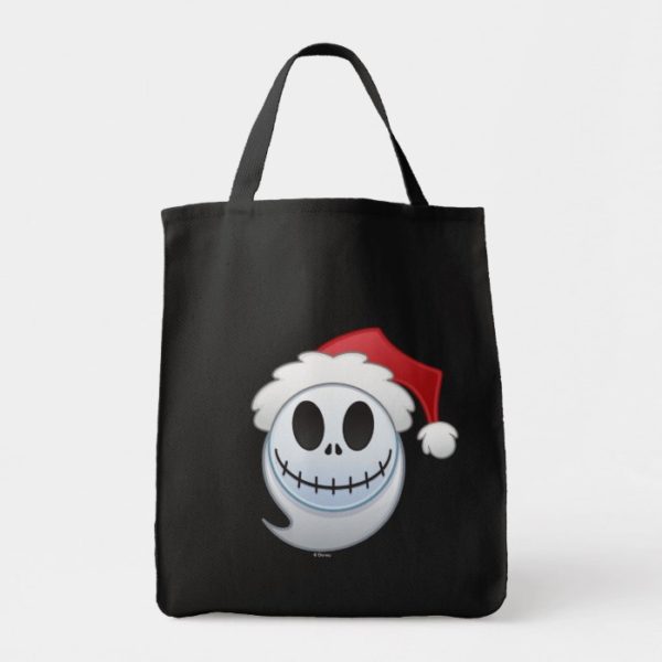 Jack Skellington Santa Emoji Tote Bag