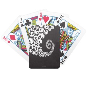 Jack Skellington | Skull Swirl Bicycle Playing Cards
