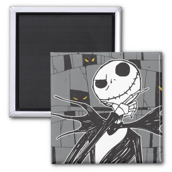 Jack Skellington | Spooky Eye Background Magnet