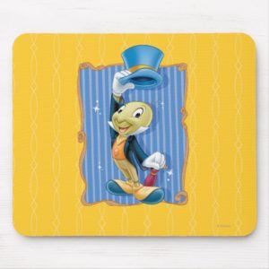 Jiminy Cricket Lifting His Hat Mouse Pad