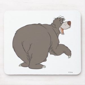 Jungle Book Baloo bear dancing  "follow me friend" Mouse Pad
