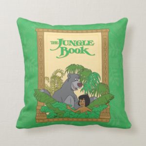 Jungle Book - Mowgli and Baloo Throw Pillow
