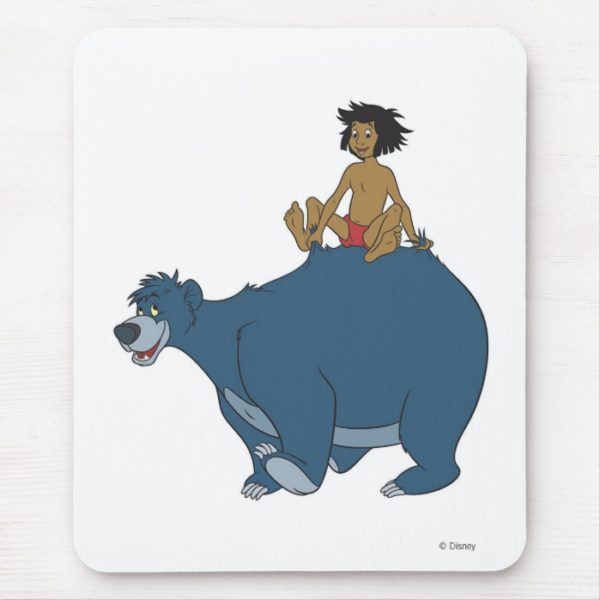 Jungle Book Mowgli Baloo Disney Mouse Pad