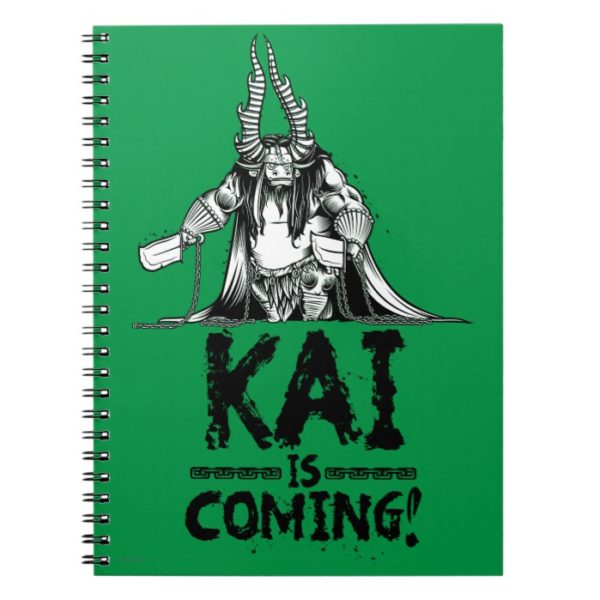 Kai is Coming! Notebook