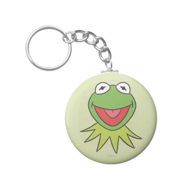 Kermit the Frog Cartoon Head Keychain