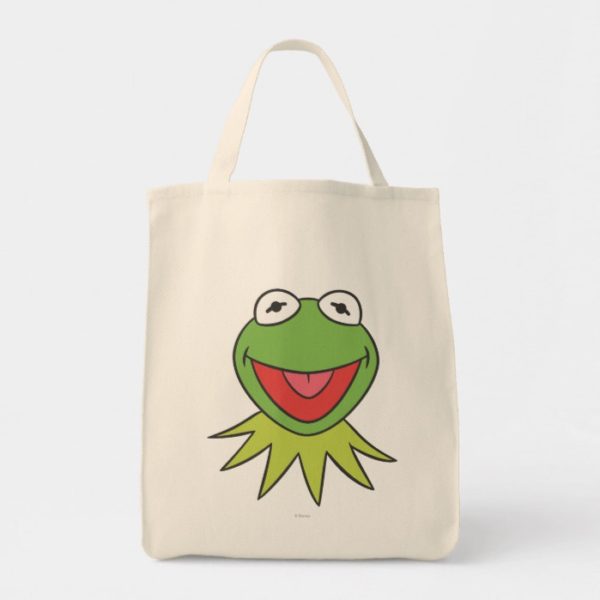 Kermit the Frog Cartoon Head Tote Bag