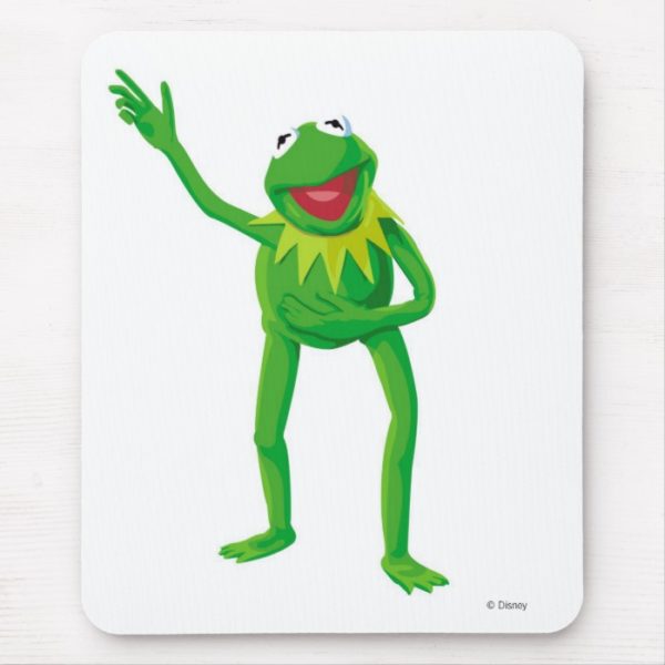 Kermit the Frog Waving his Hand Disney Mouse Pad