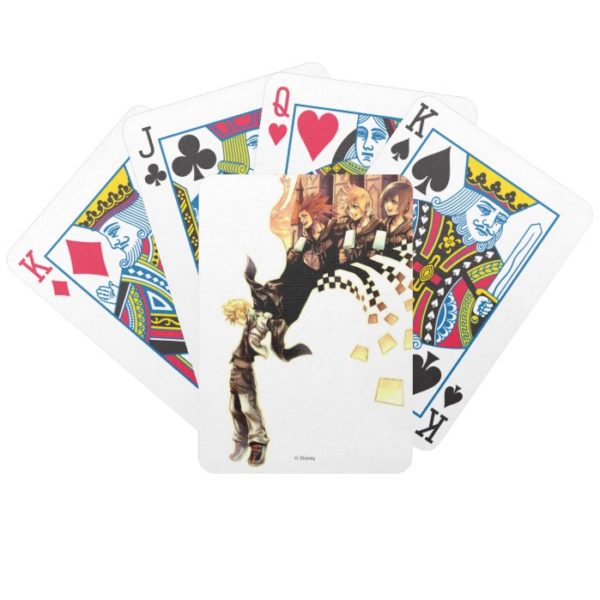 Kingdom Hearts: 358/2 Days | Roxas, Axel, & Xion Bicycle Playing Cards