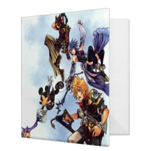 Kingdom Hearts: Birth by Sleep | Main Cast Box Art 3 Ring Binder