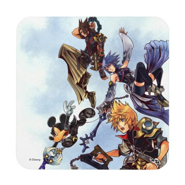 Kingdom Hearts: Birth by Sleep | Main Cast Box Art Beverage Coaster