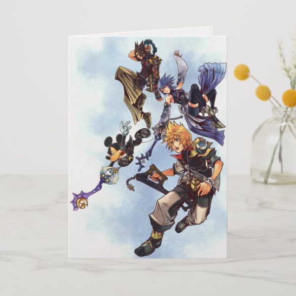 Kingdom Hearts: Birth by Sleep | Main Cast Box Art Card