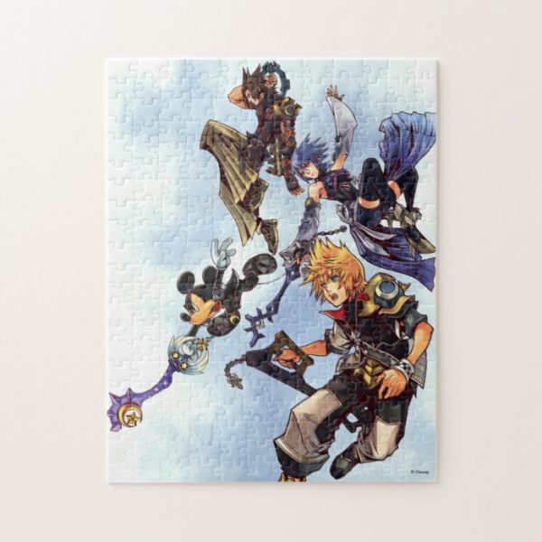 Kingdom Hearts: Birth by Sleep | Main Cast Box Art Jigsaw Puzzle