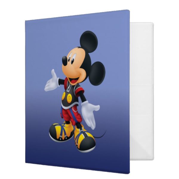 Kingdom Hearts: Chain of Memories | King Mickey 3 Ring Binder