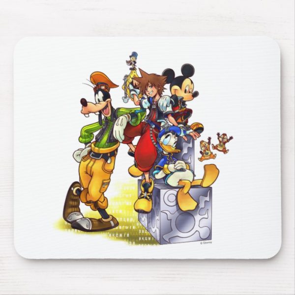 Kingdom Hearts: coded | Group Key Art Mouse Pad