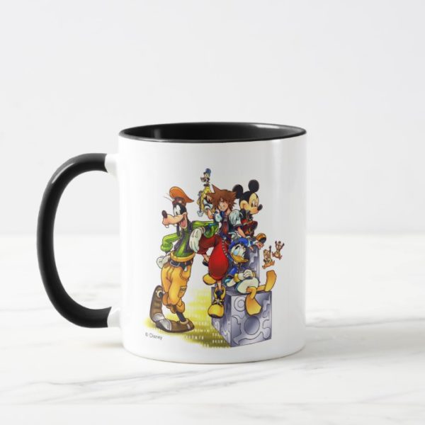 Kingdom Hearts: coded | Group Key Art Mug