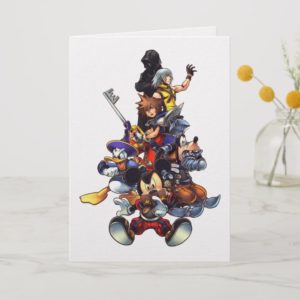 Kingdom Hearts: coded | Main Cast Key Art Card