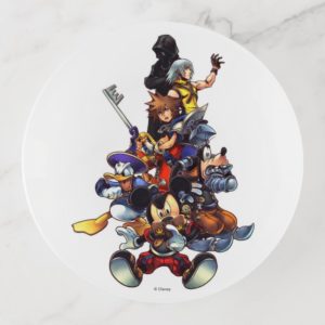Kingdom Hearts: coded | Main Cast Key Art Trinket Trays