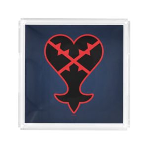 Kingdom Hearts | Emblem Heartless Symbol Acrylic Tray