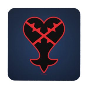 Kingdom Hearts | Emblem Heartless Symbol Beverage Coaster