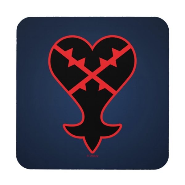 Kingdom Hearts | Emblem Heartless Symbol Beverage Coaster