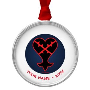 Kingdom Hearts | Emblem Heartless Symbol Metal Ornament