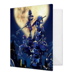 Kingdom Hearts | Heart Moon Box Art 3 Ring Binder