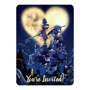 Kingdom Hearts | Heart Moon Box Art Invitation