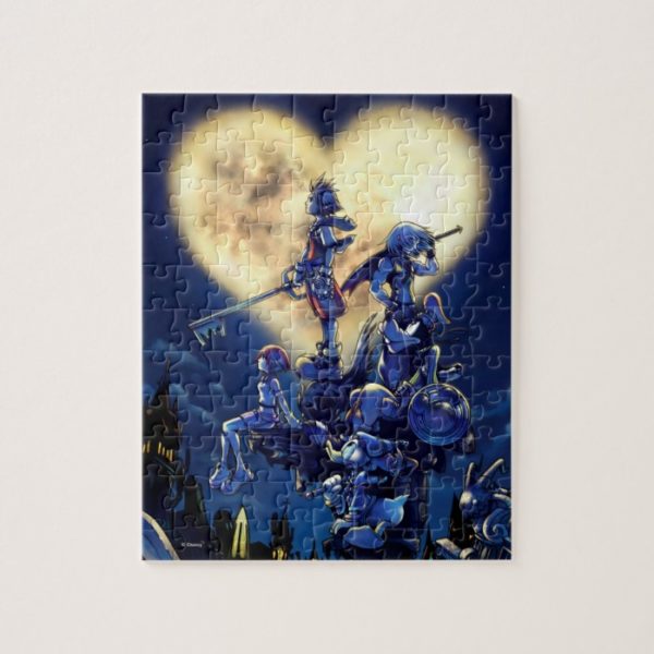 Kingdom Hearts | Heart Moon Box Art Jigsaw Puzzle