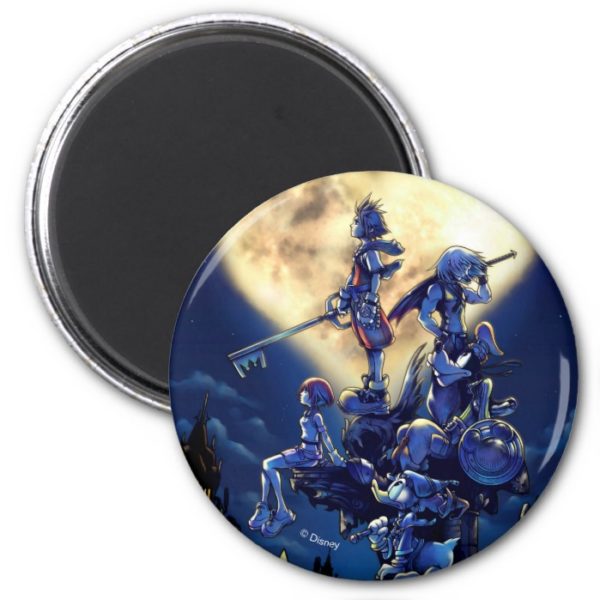 Kingdom Hearts | Heart Moon Box Art Magnet