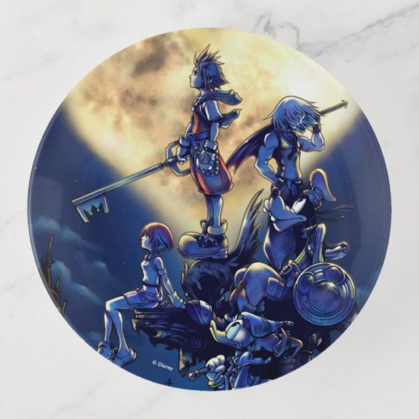 Kingdom Hearts | Heart Moon Box Art Trinket Trays