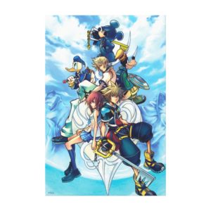 Kingdom Hearts II | Game Box Art Canvas Print
