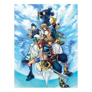 Kingdom Hearts II | Game Box Art Postcard