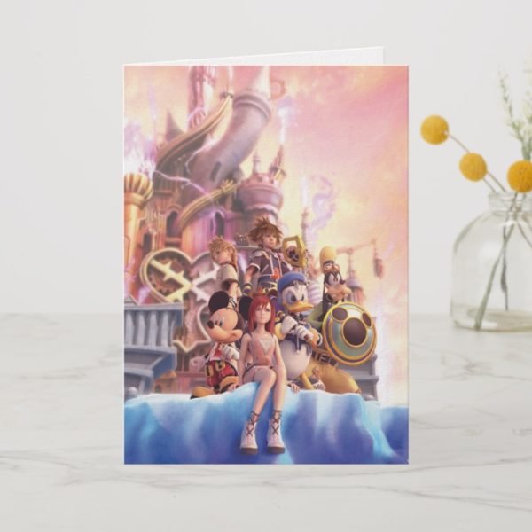 Kingdom Hearts II | Hollow Bastion Key Art Card